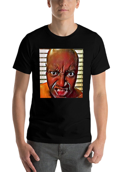 Scary Face Graphic T-Shirt
