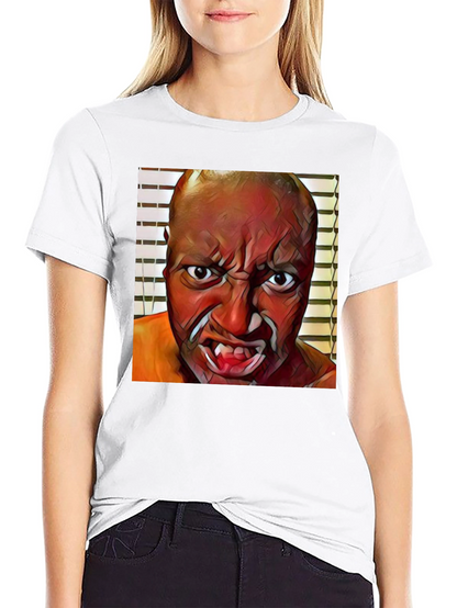 Scary Face Graphic T-Shirt