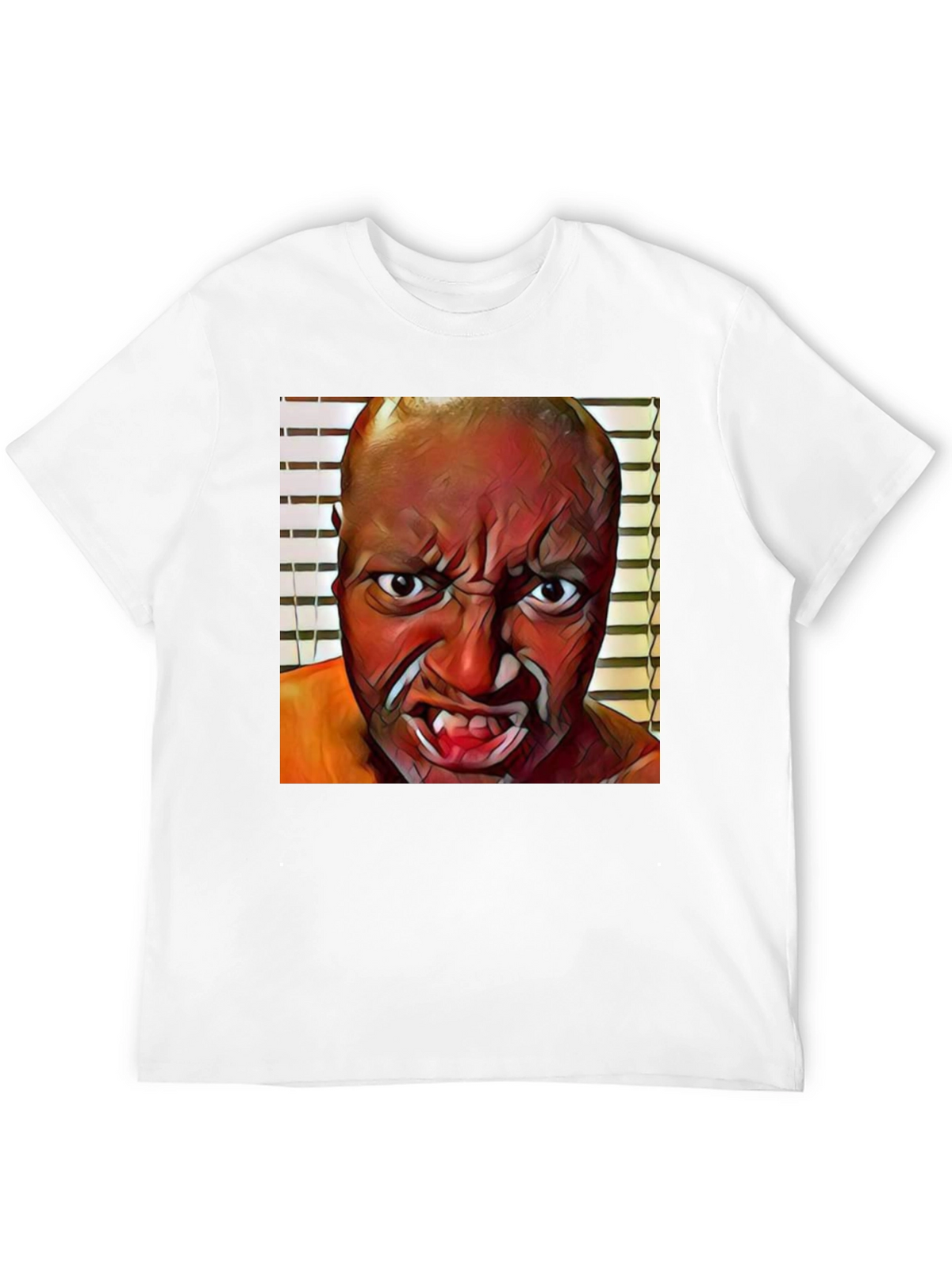 Scary Face Graphic T-Shirt