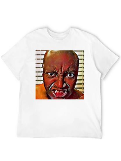 Scary Face Graphic T-Shirt