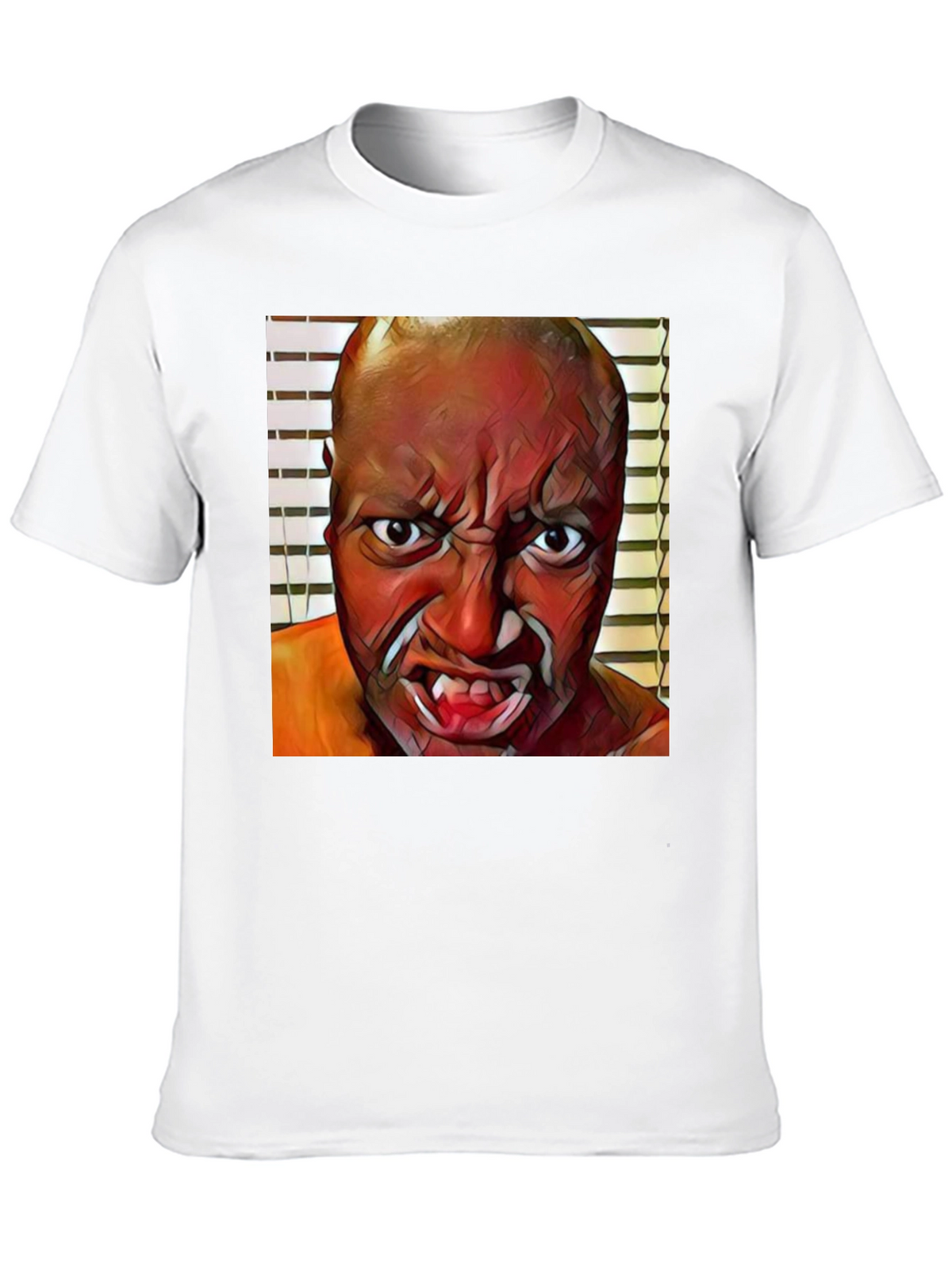 Scary Face Graphic T-Shirt