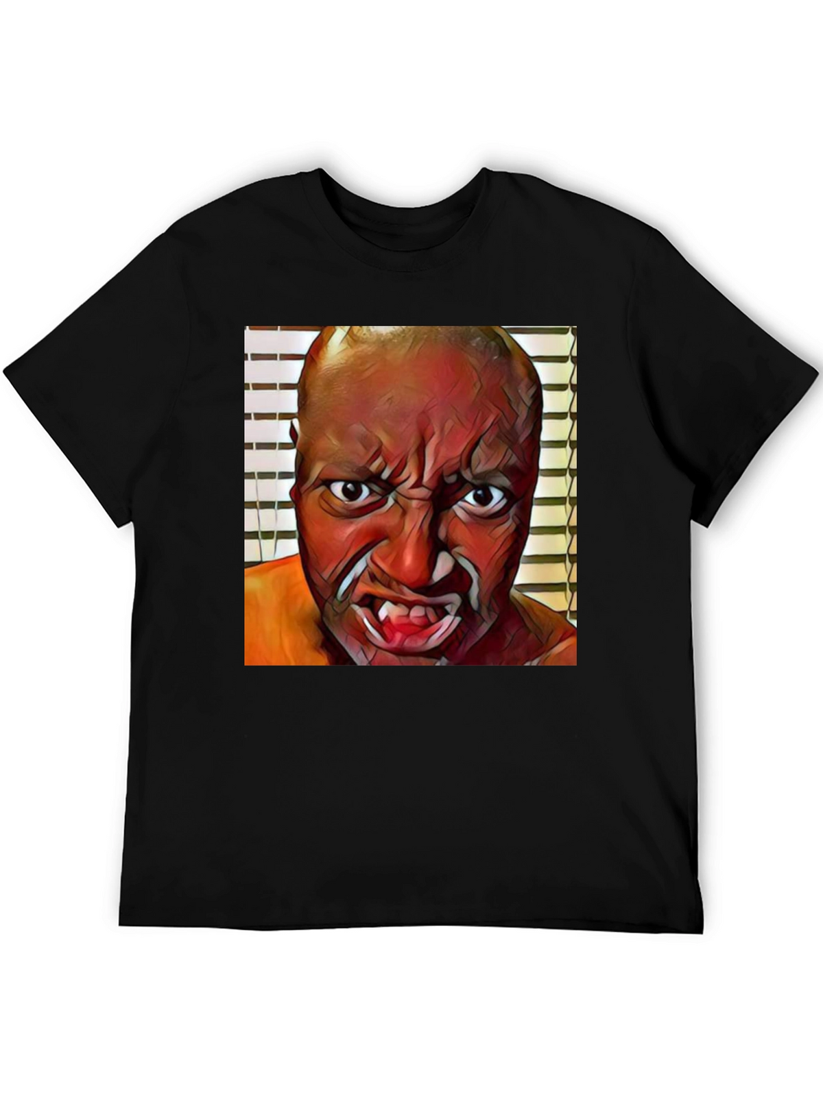 Scary Face Graphic T-Shirt