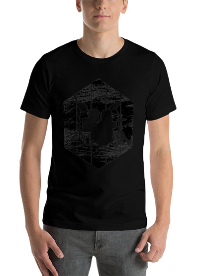 Black Drum Kit Graphic Tee