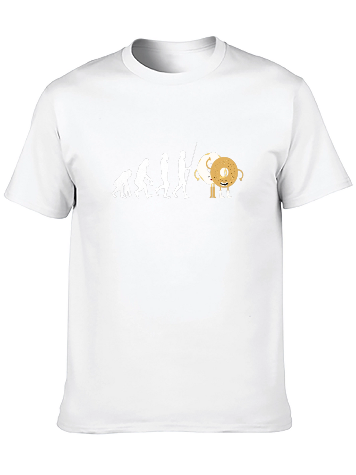 Evolution of Bagels T-Shirt