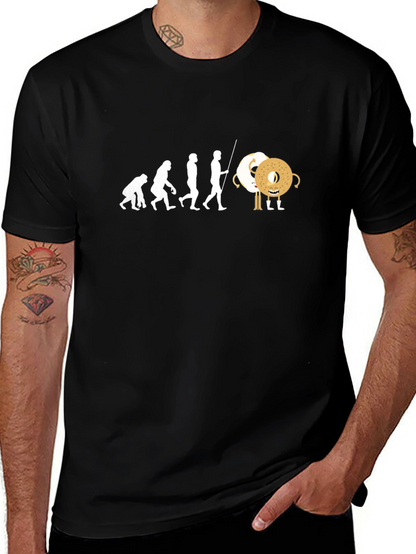Evolution of Bagels T-Shirt