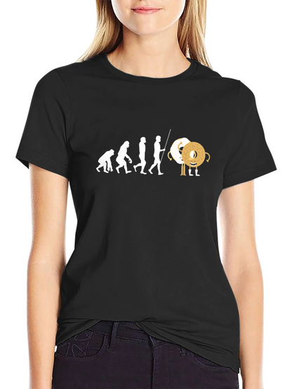 Evolution of Bagels T-Shirt