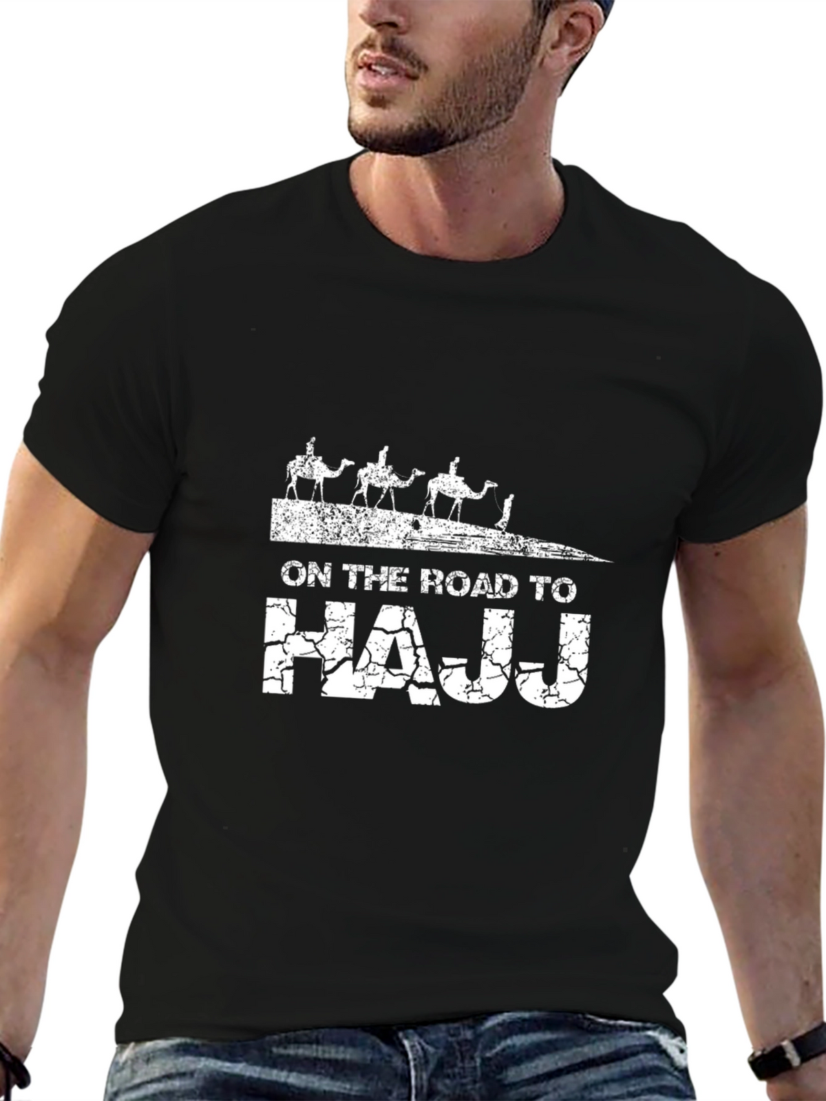 On the Road to Hajj Graphic T-Shirt