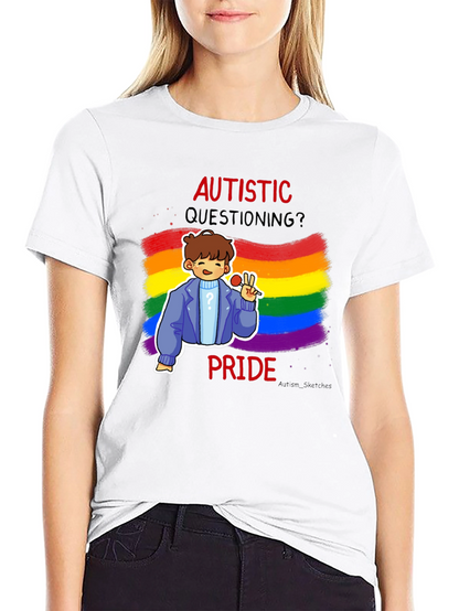 Autistic Questioning Pride T-Shirt