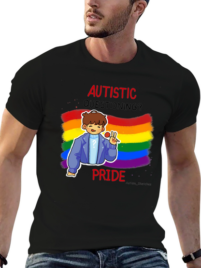 Autistic Questioning Pride T-Shirt