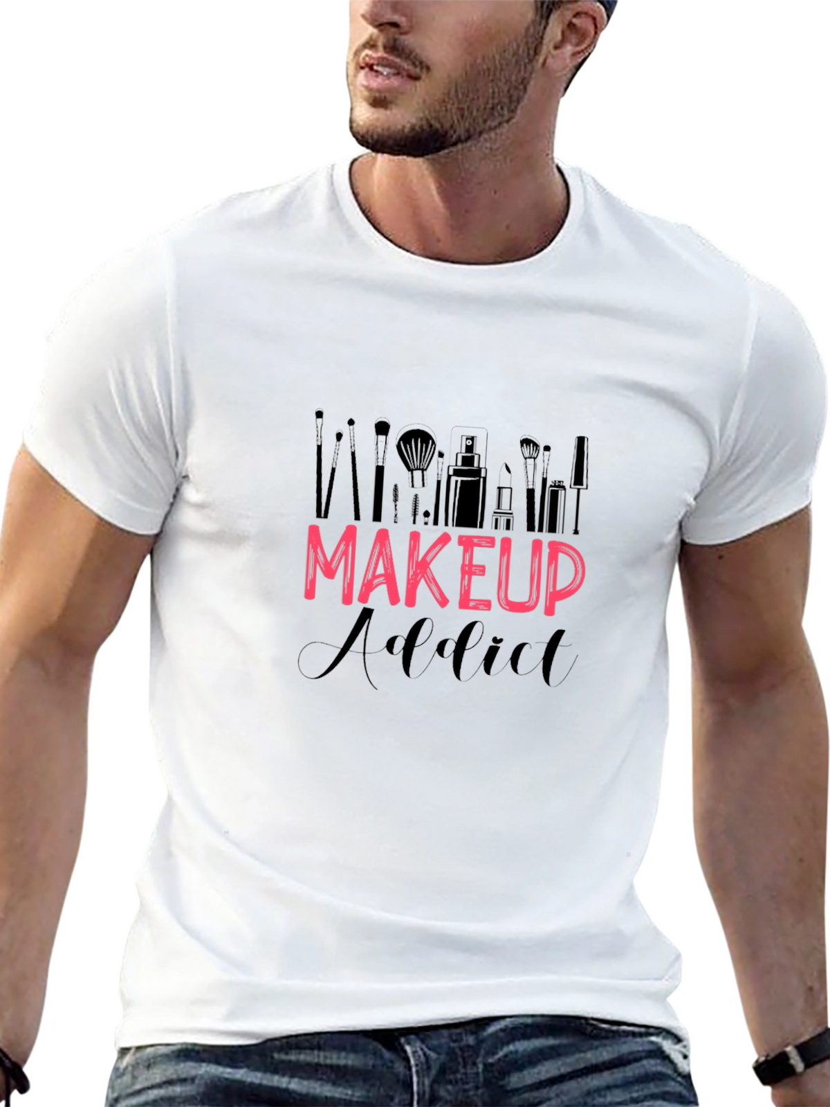 Makeup Addict Graphic T-Shirt
