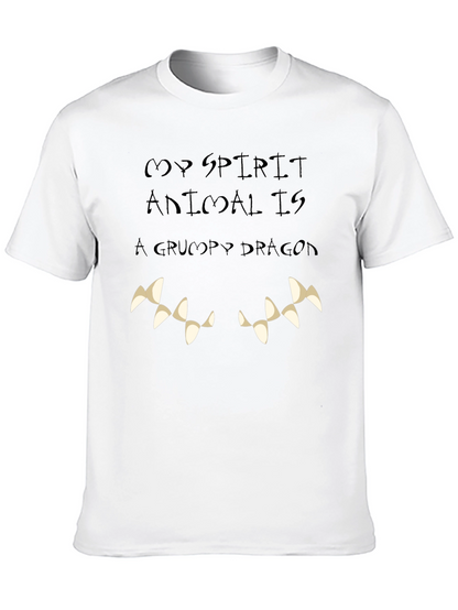 Grumpy Dragon Spirit Animal Tee