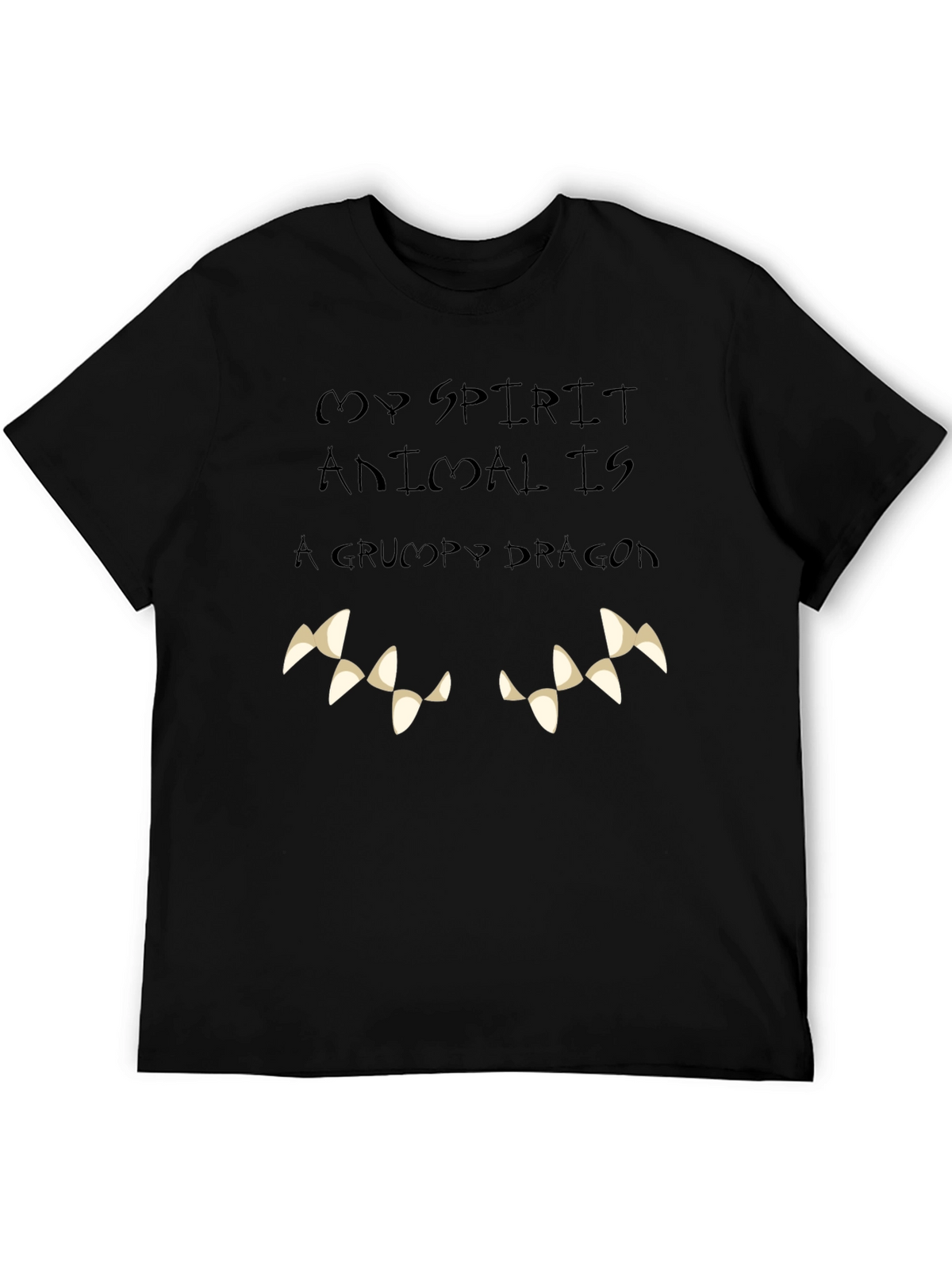 Grumpy Dragon Spirit Animal Tee