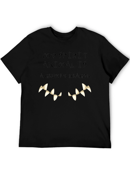 Grumpy Dragon Spirit Animal Tee