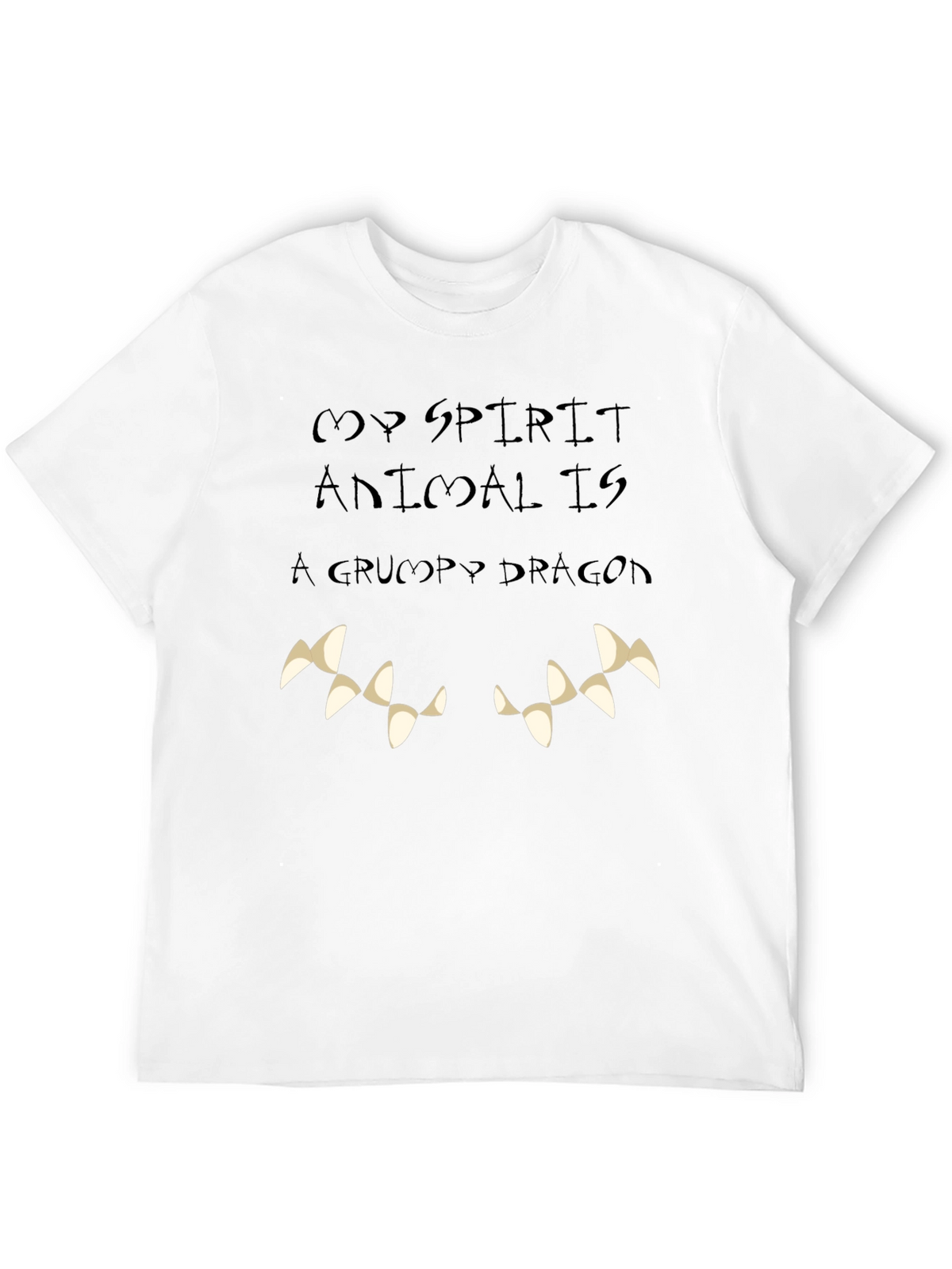 Grumpy Dragon Spirit Animal Tee