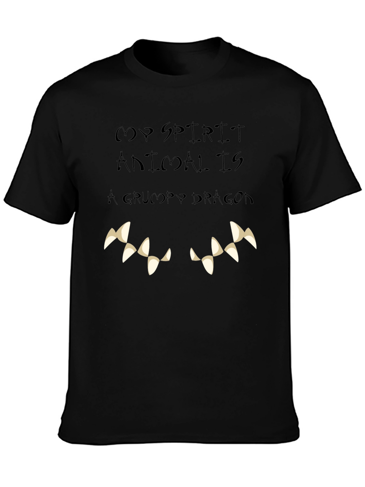 Grumpy Dragon Spirit Animal Tee