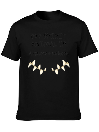 Grumpy Dragon Spirit Animal Tee