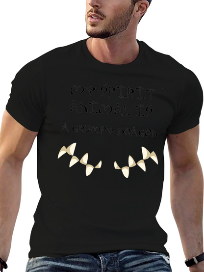 Grumpy Dragon Spirit Animal Tee