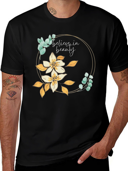Believe in Beauty Floral Tee
