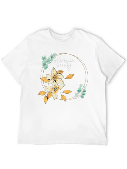 Believe in Beauty Floral Tee
