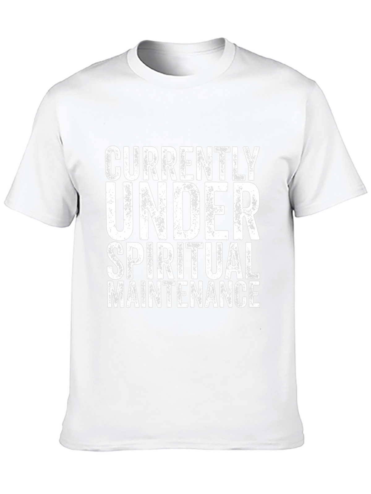 Spiritual Maintenance T-Shirt - Black Cotton Tee