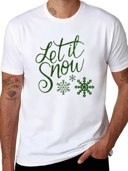Let It Snow Holiday T-Shirt