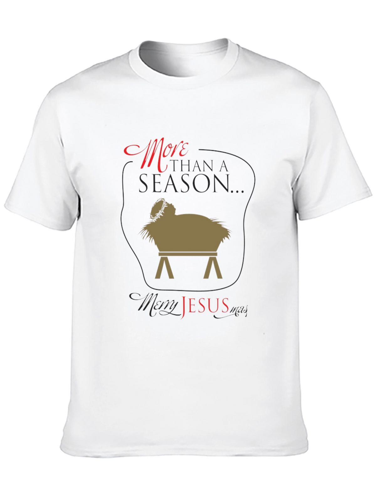 More Than A Season Christmas Graphic Tee
