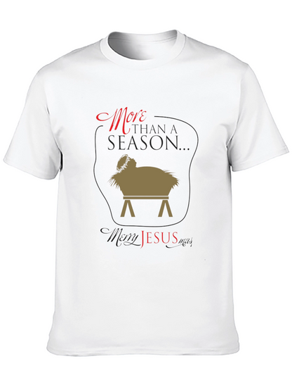 More Than A Season Christmas Graphic Tee