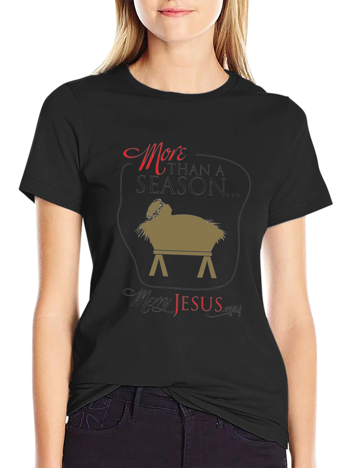 More Than A Season Christmas Graphic Tee