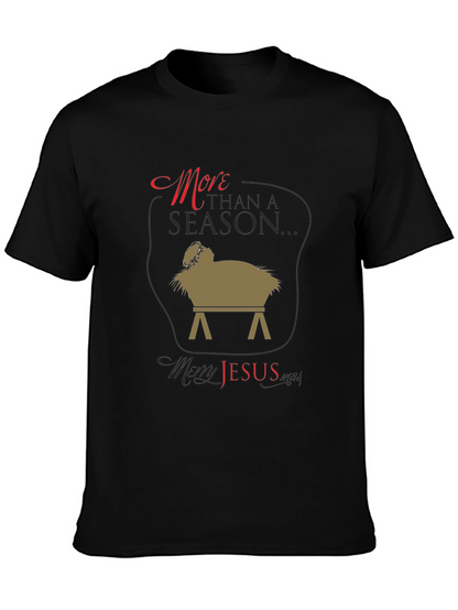 More Than A Season Christmas Graphic Tee