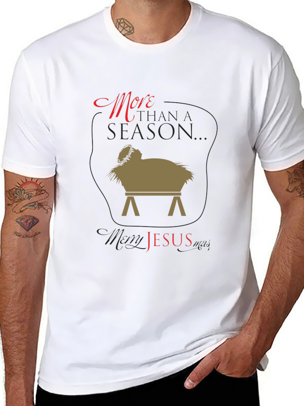 More Than A Season Christmas Graphic Tee