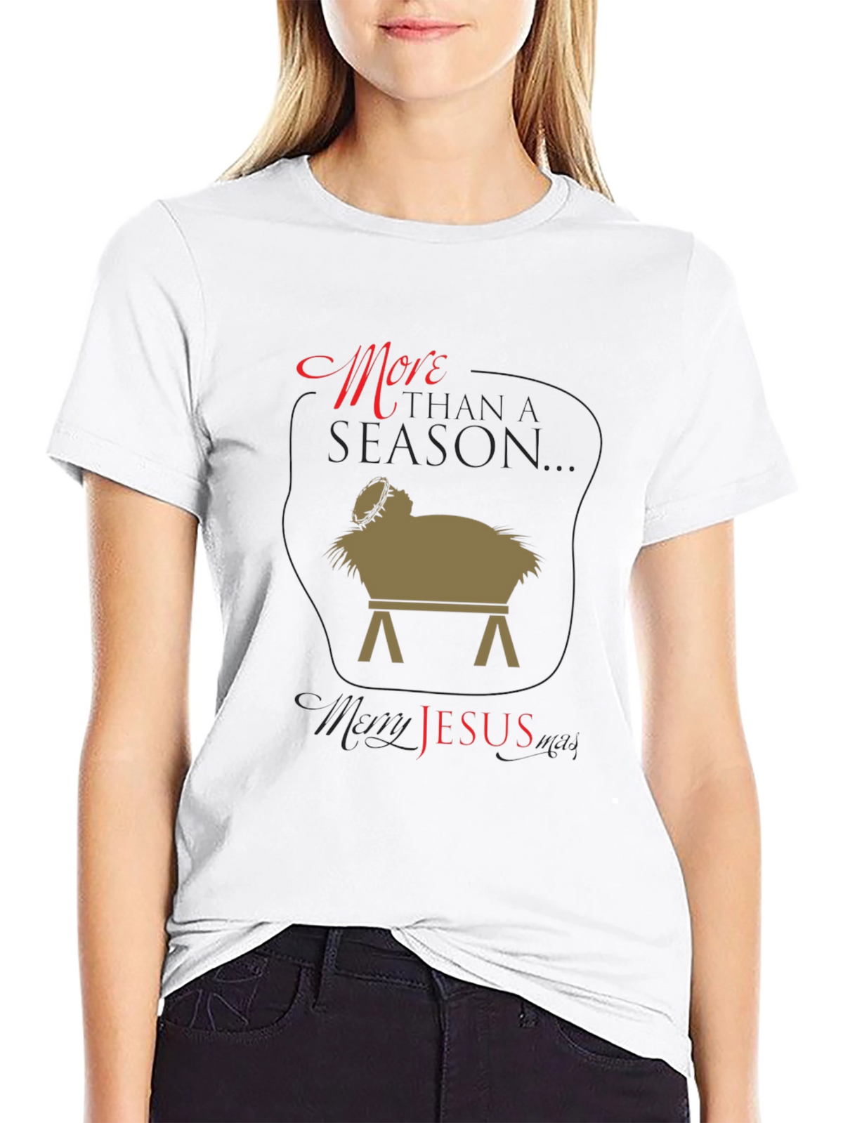 More Than A Season Christmas Graphic Tee