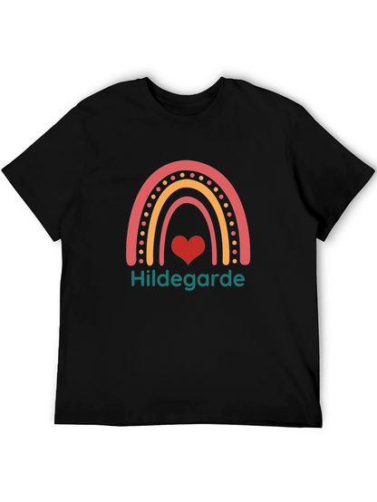 Hildegarde Rainbow Heart T-Shirt
