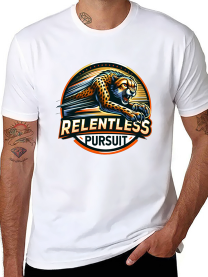 Relentless Pursuit Cheetah Graphic T-Shirt
