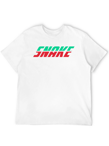 Choke Snake Graphic Tee - Black Cotton Blend