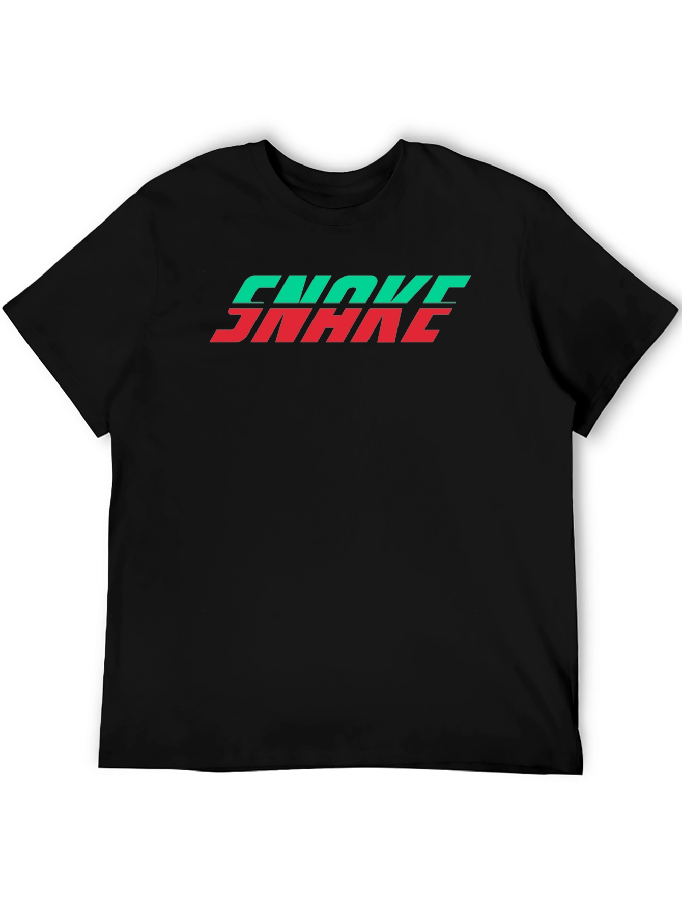 Choke Snake Graphic Tee - Black Cotton Blend