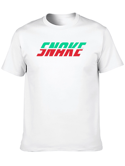 Choke Snake Graphic Tee - Black Cotton Blend