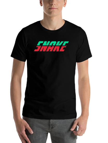 Choke Snake Graphic Tee - Black Cotton Blend