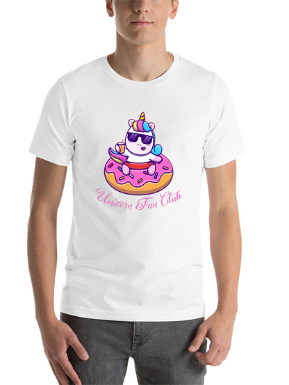 Unicorn Fan Club Donut T-Shirt