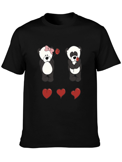 Panda Love Graphic T-Shirt