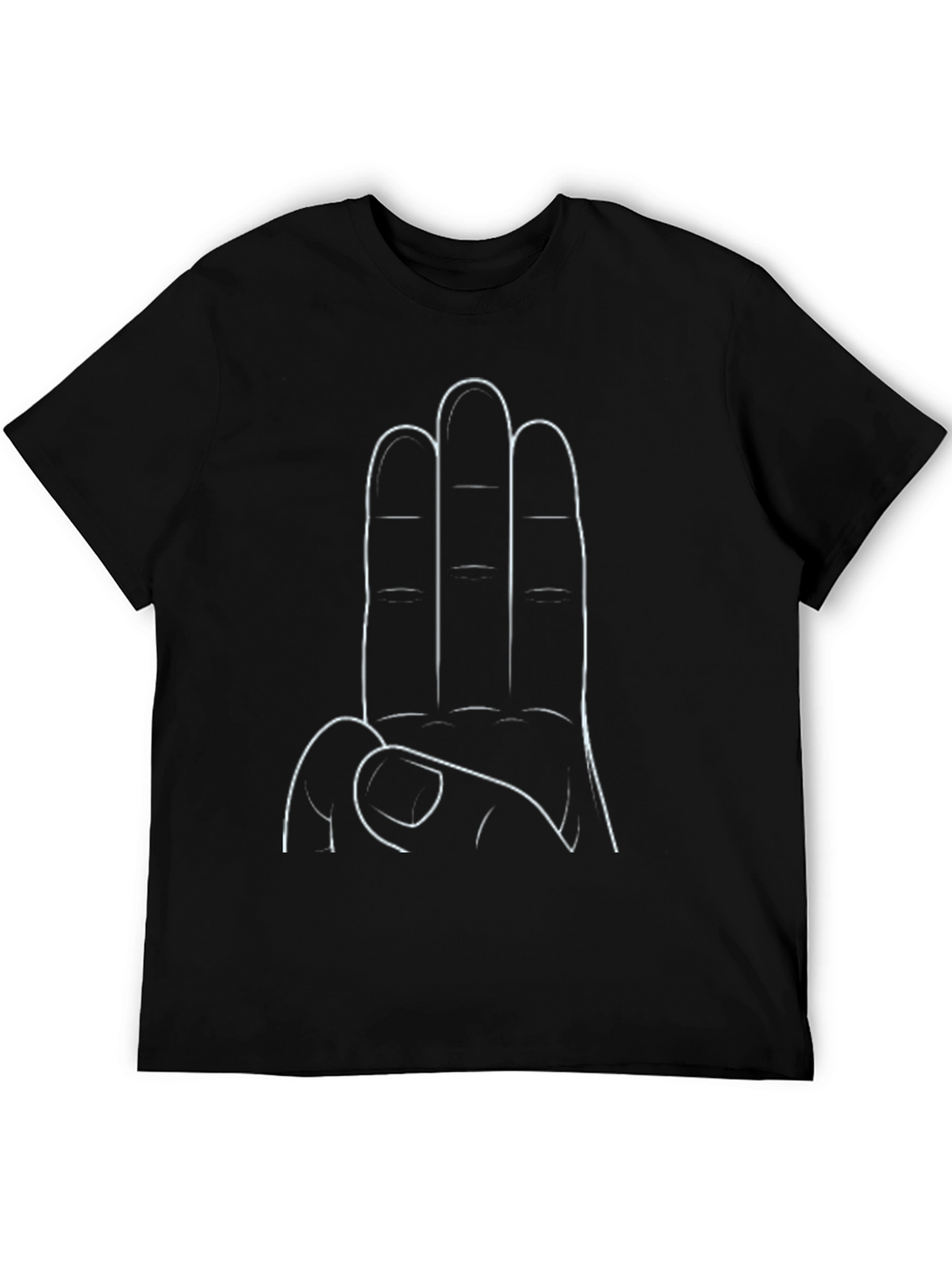 Three Finger Salute Graphic Tee - Symbolic Resistance