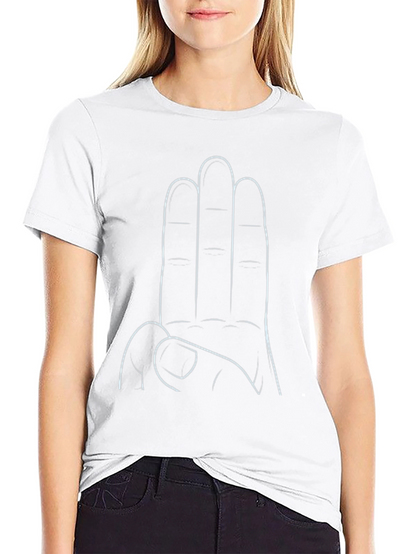 Three Finger Salute Graphic Tee - Symbolic Resistance
