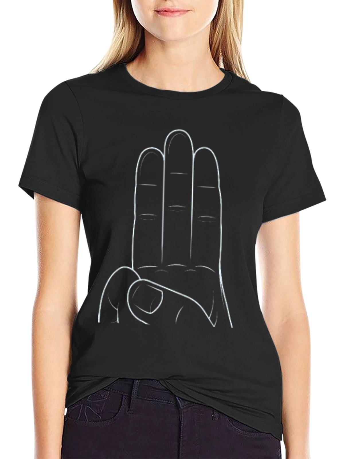 Three Finger Salute Graphic Tee - Symbolic Resistance