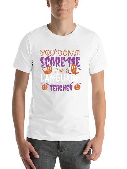 Funny Halloween Language Teacher T-Shirt