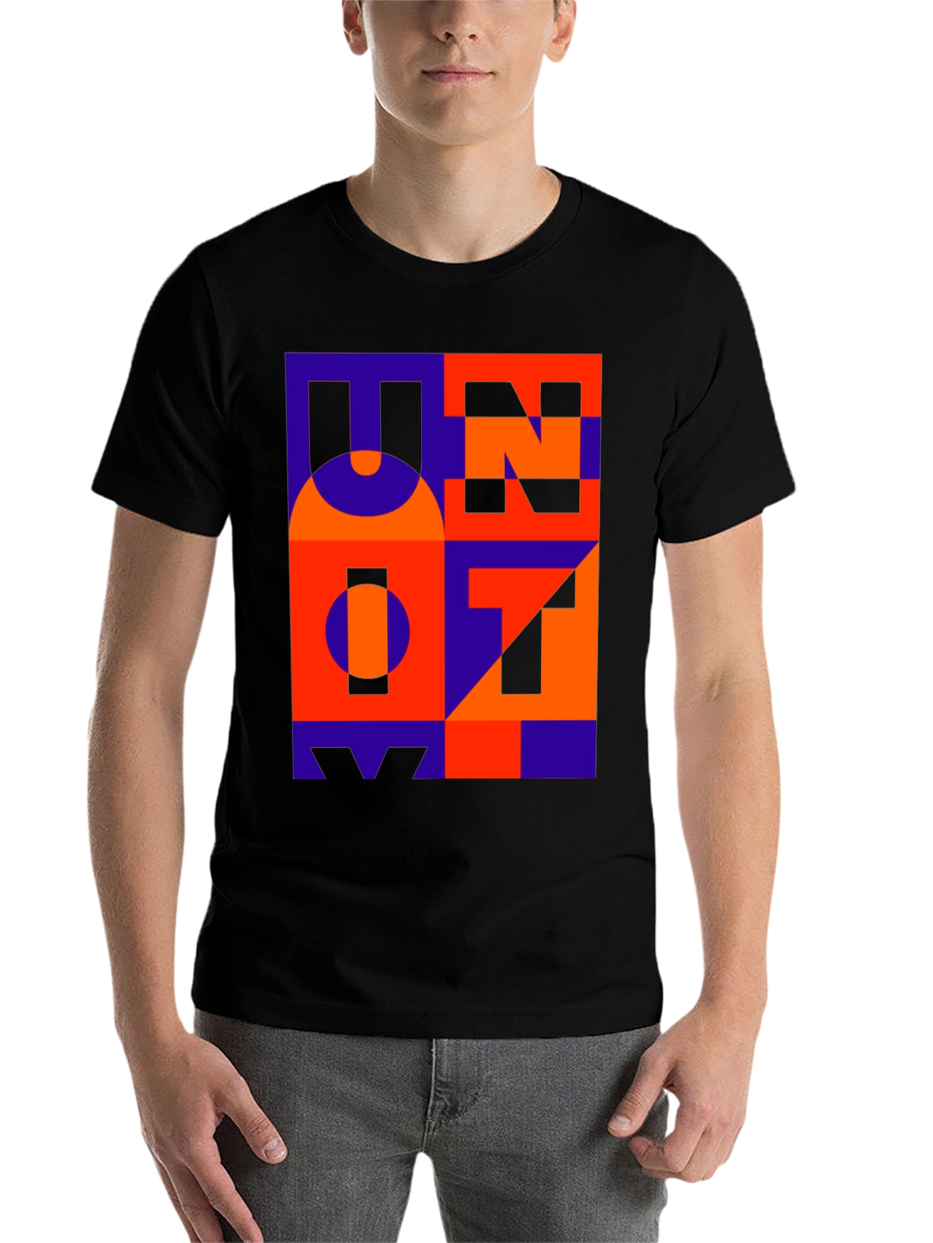Abstract Geometric T-Shirt