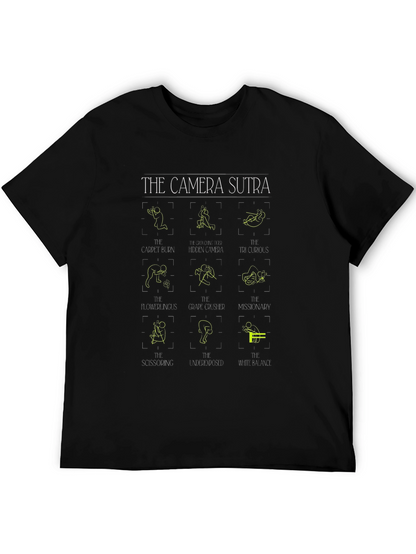 Camera Sutra T-Shirt - Photography Poses Graphic Tee