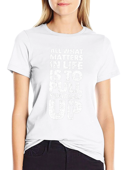 Pull Yourself Up Graphic Tee