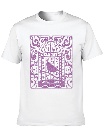 Birdcage Music Graphic Tee - Black