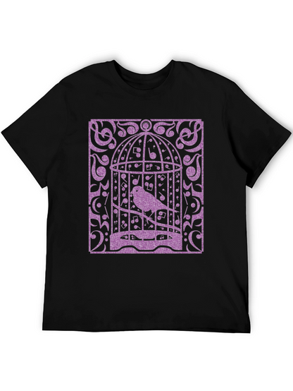 Birdcage Music Graphic Tee - Black
