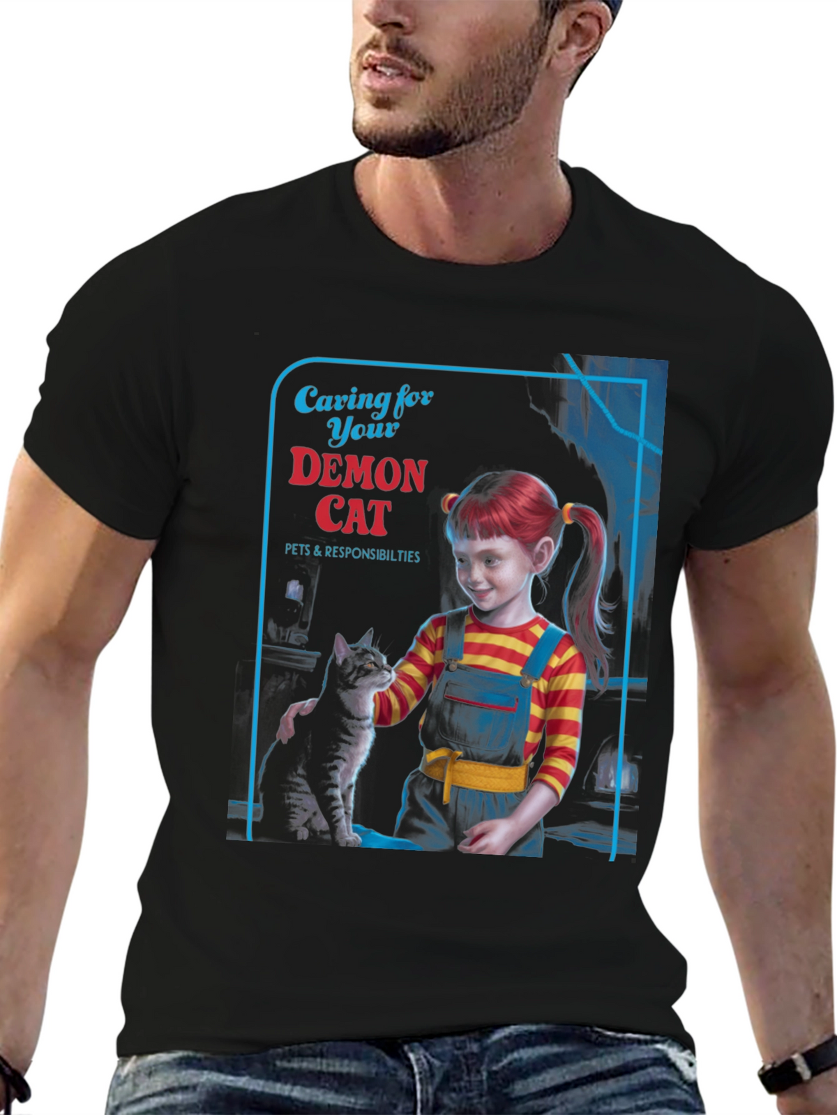 Caring For Your Demon Cat T-Shirt