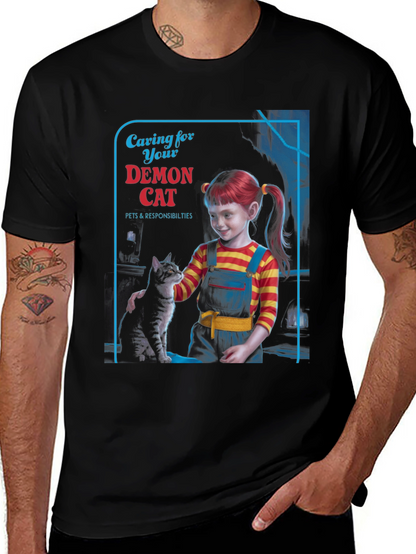 Caring For Your Demon Cat T-Shirt